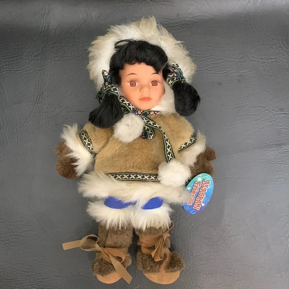 Attic Circle Enterprises Alaskan Friends Traditional Dress Girl Doll Ages 3 Up